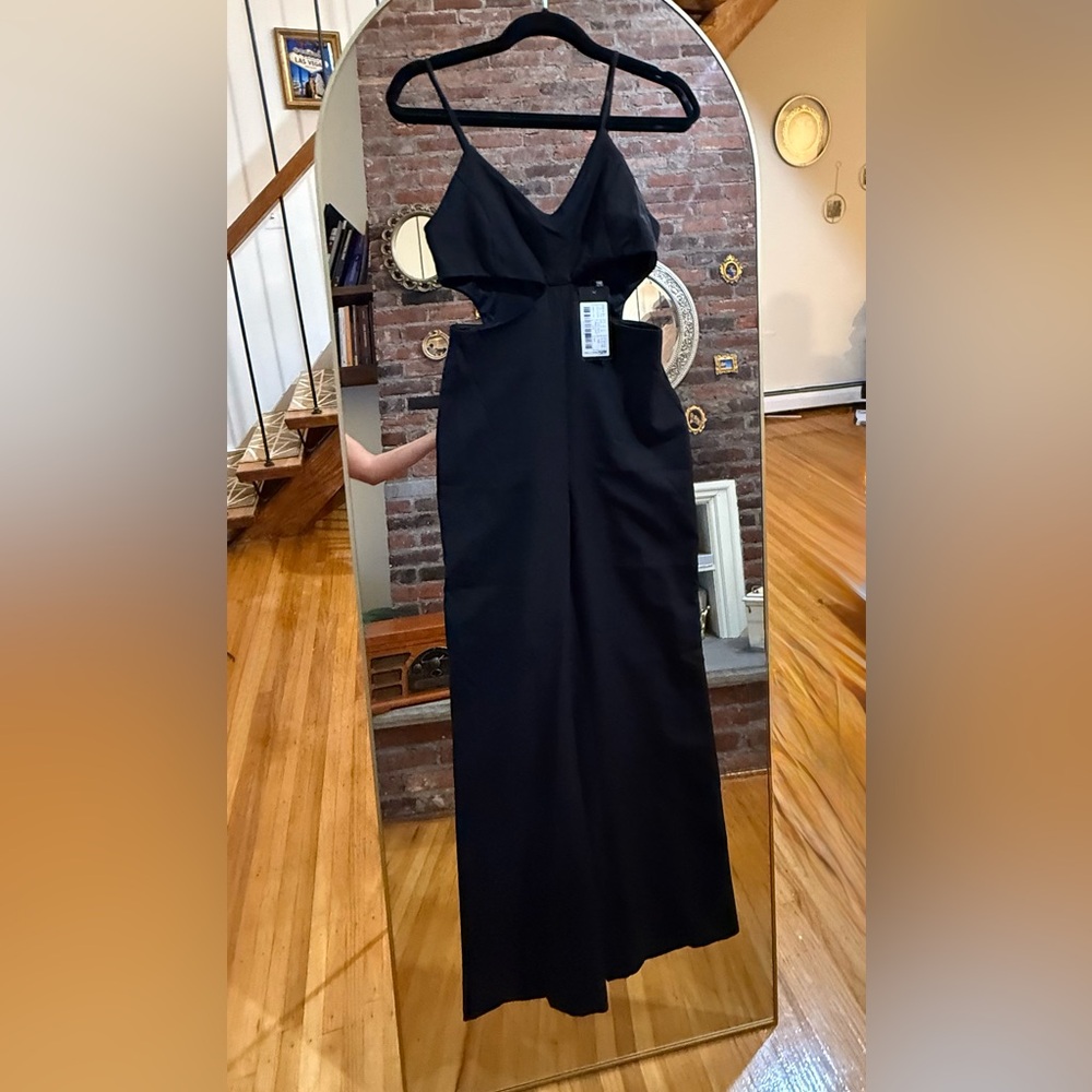 Cutout Black Jumpsuit NWT